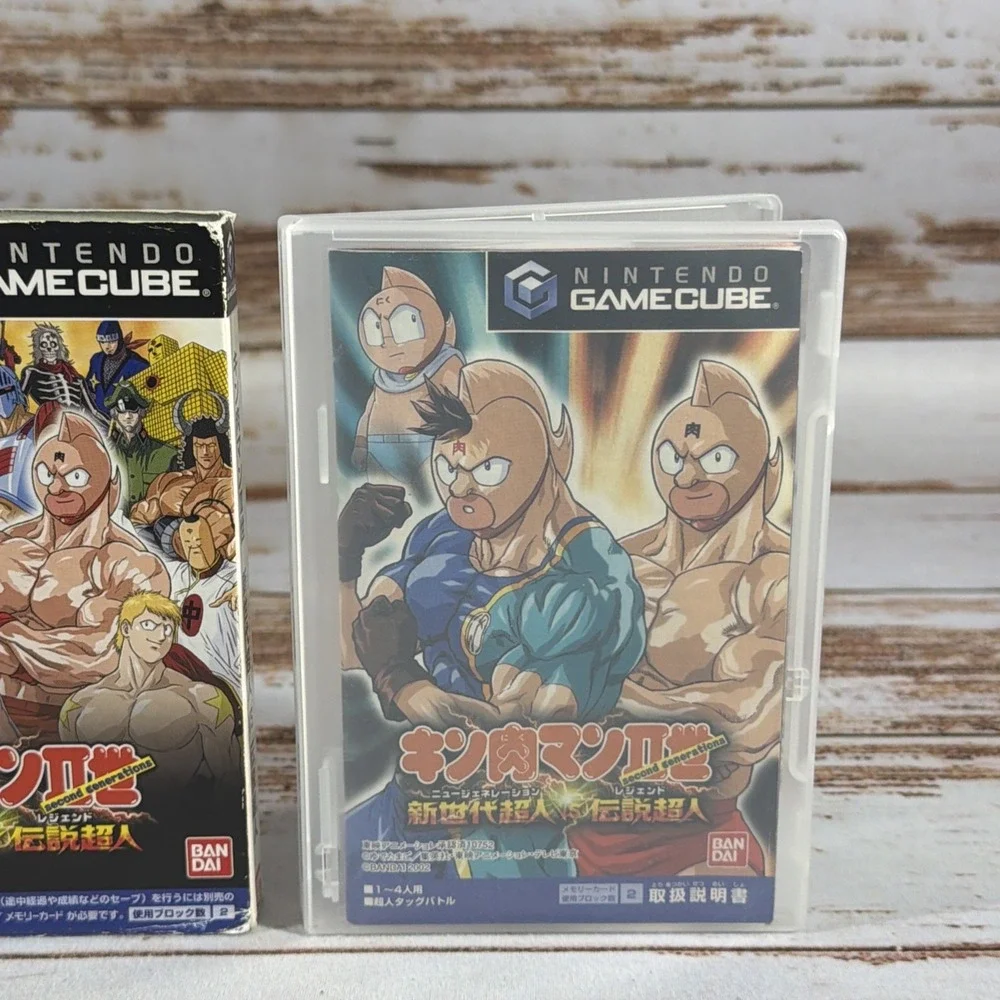 Kinniku Man II: New Generation Vs Legend • Nintendo GameCube Ultimate Muscle